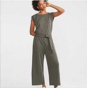 Loft Gray Jumpsuit Size Large
